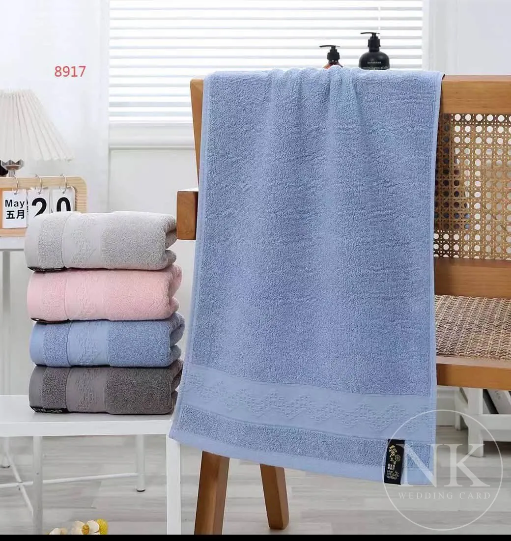ผ้าเช็ดผมcotton งานพรีเมี่ยม
